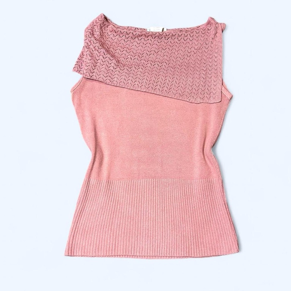 Y2K Fairy Pink Knit Top by A. Byer!